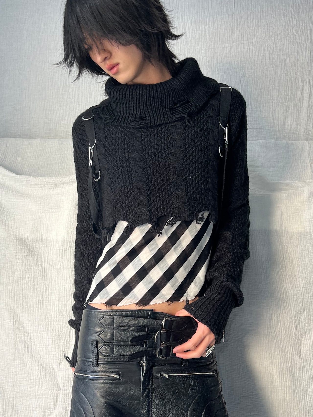 "KILLSTAR" Bondage Short Knit