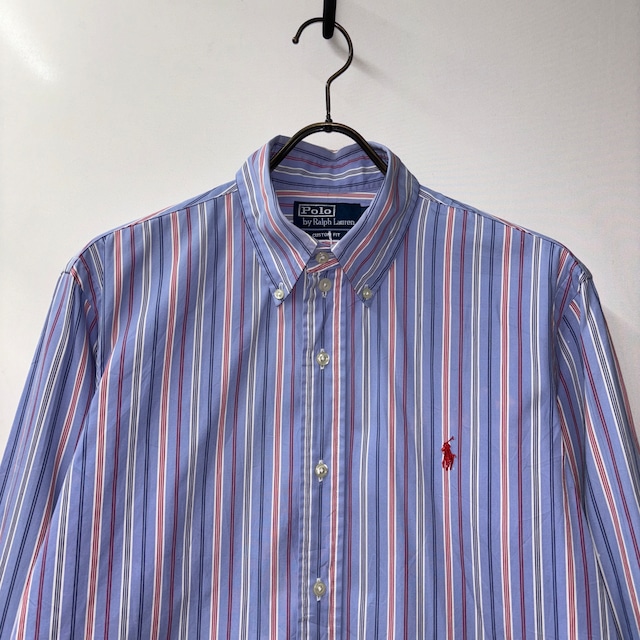 Polo by ralph lauren BD Stripe shirts ストライプシャツ　ポロラルフローレン