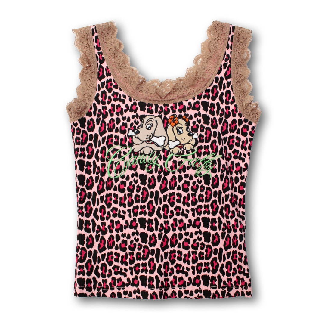 美品☆Sugar 浴衣 帯 セット 華やか レオパード 豹柄 花柄 個性的