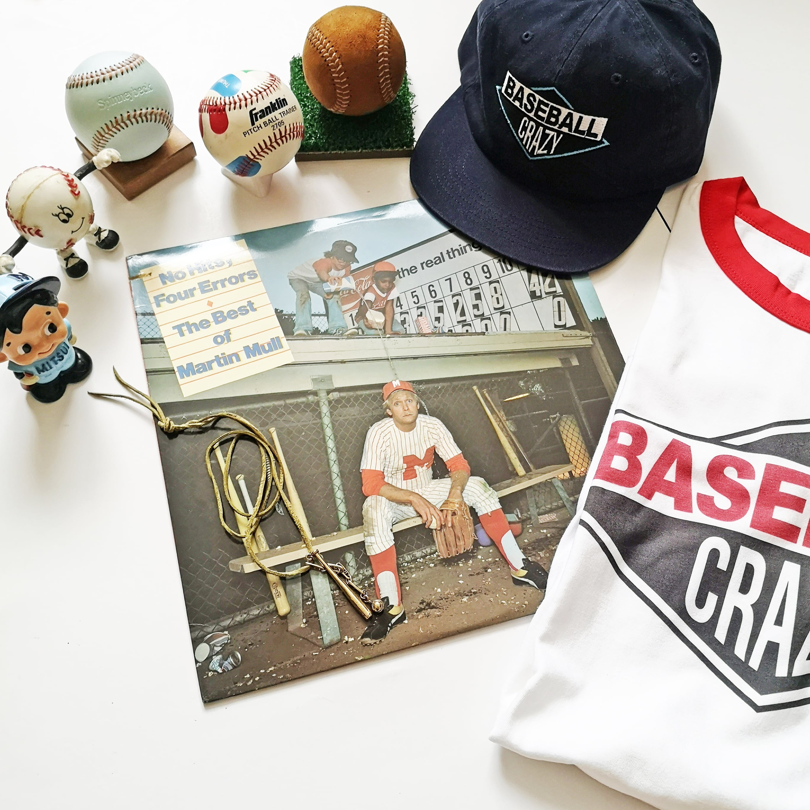 BASEBALL CRAZY RINGER TEE