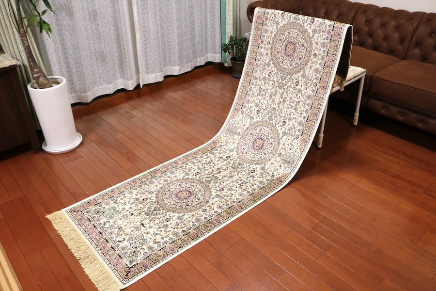 ペルシャ柄絨毯 67×240 新品未使用 玄関マット キッチンマット