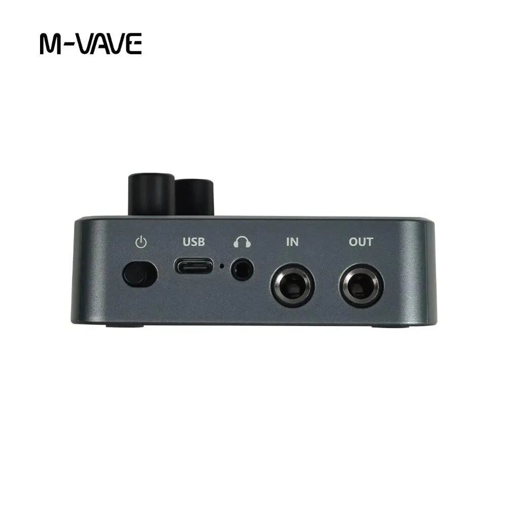 M-VAVE Pocket AMP ギターエフェクター ドラム ルーパー