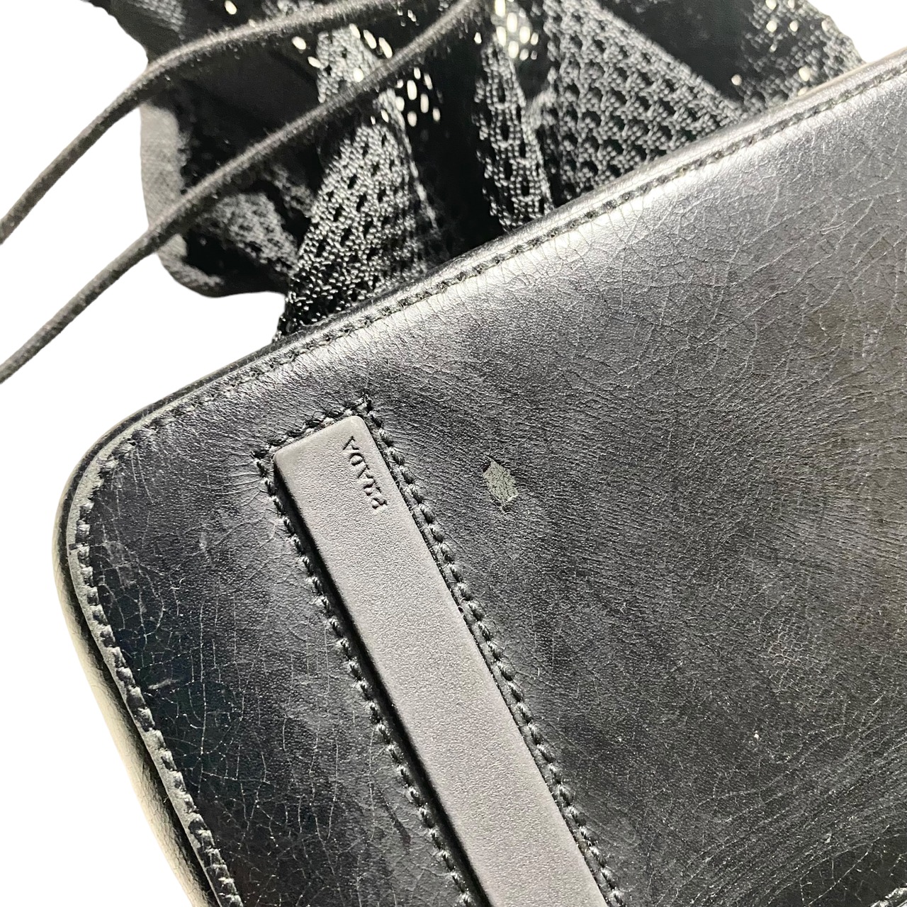 PRADA black mesh bag