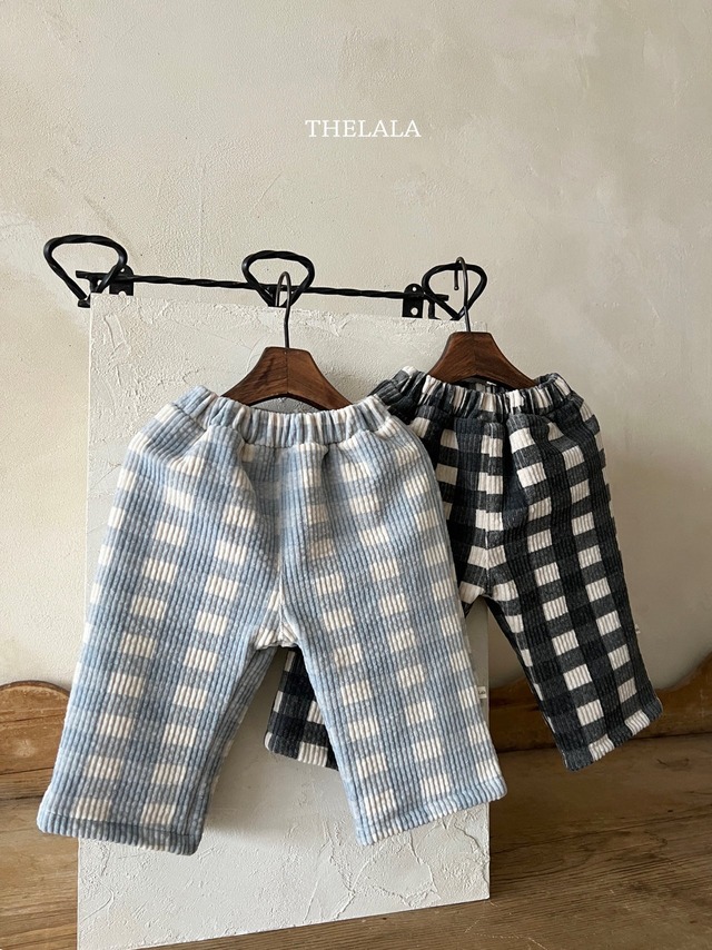 [予約][送料無料]≪thelala≫chess bonding pants (kids) 60