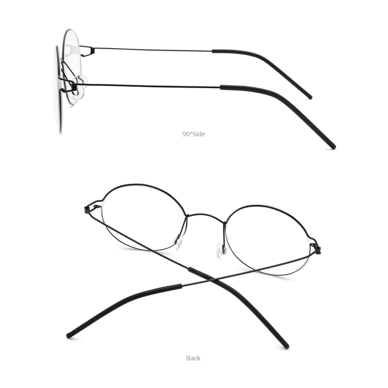 Screwless Titanium Glasses  -round- / スクリューレス チタン メガネ -ラウンド-