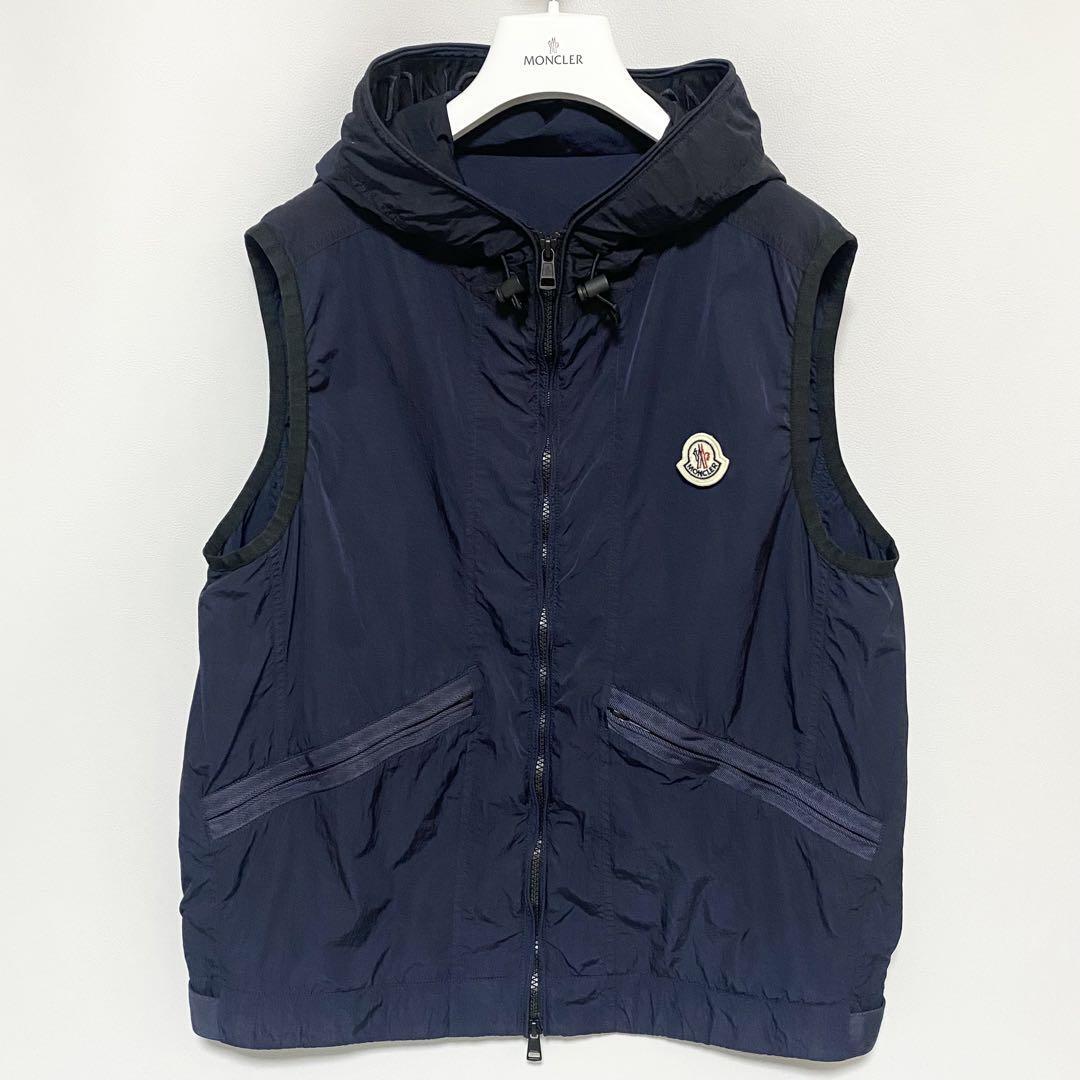 MONCLER / TOUQUES ナイロンベスト 3 ネイビー MONCLER / TOUQUES ナイロンベスト 3 ネイビー 【公式通販】