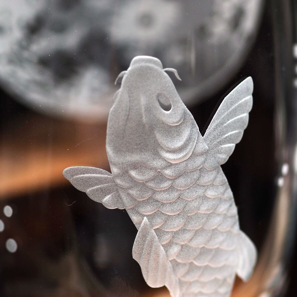 タンブラー～「月光鯉」 | 「硝子のおくりもの記念日」～ 自由工房BASE