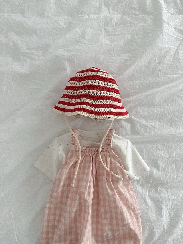 〘予約〙minirobe / summer punching bucket hat