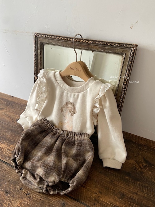 【即納】anneshirley/(baby)Maronier Bloomer(brown/M)