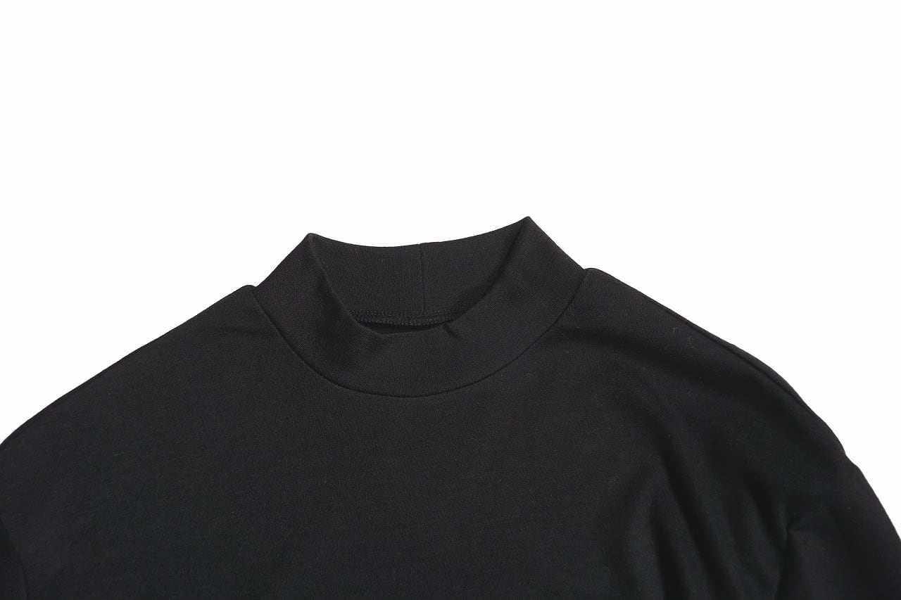 Super 120's Merino Mock Neck