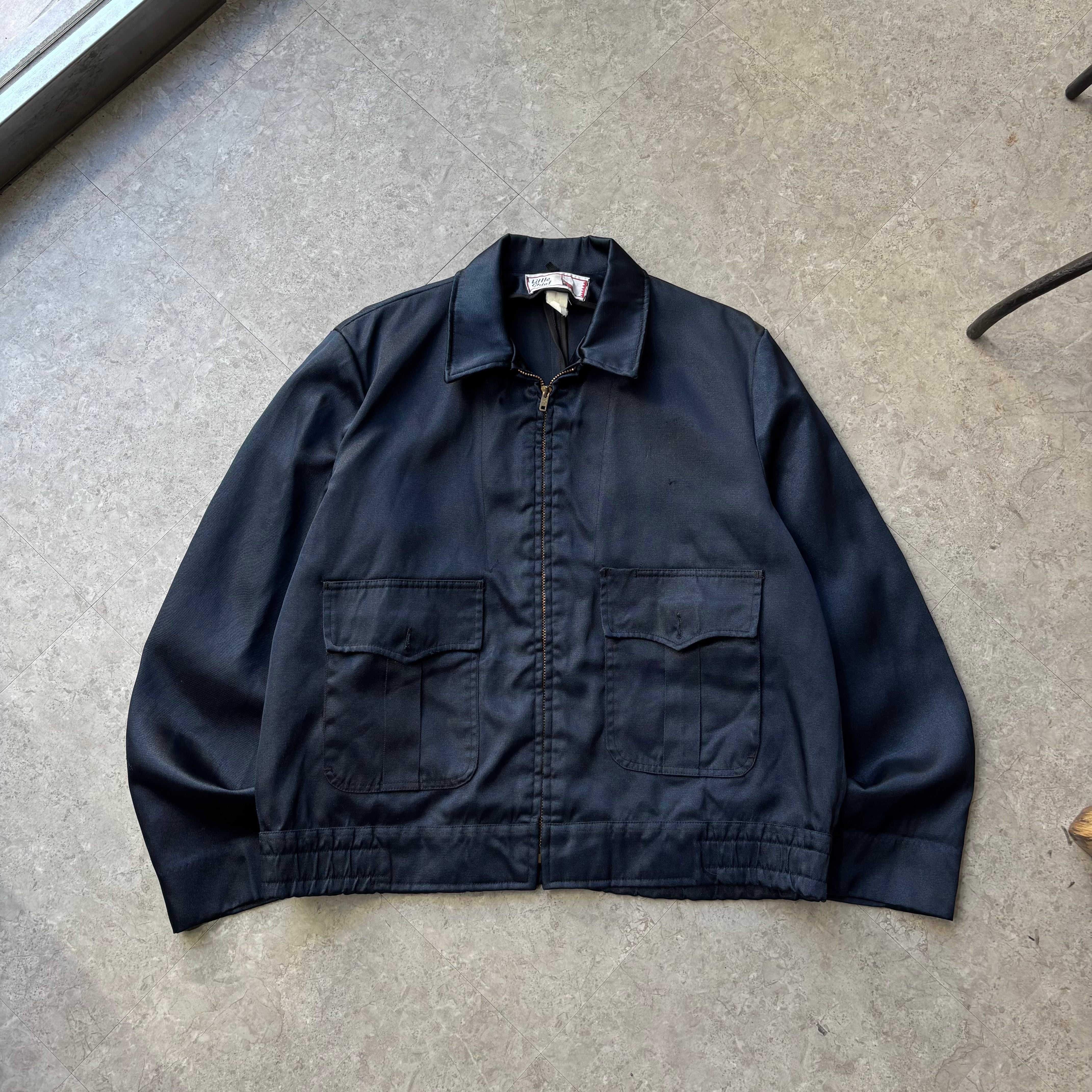~80s Little Chief zip up "worker uniform" jacket【仙台店】