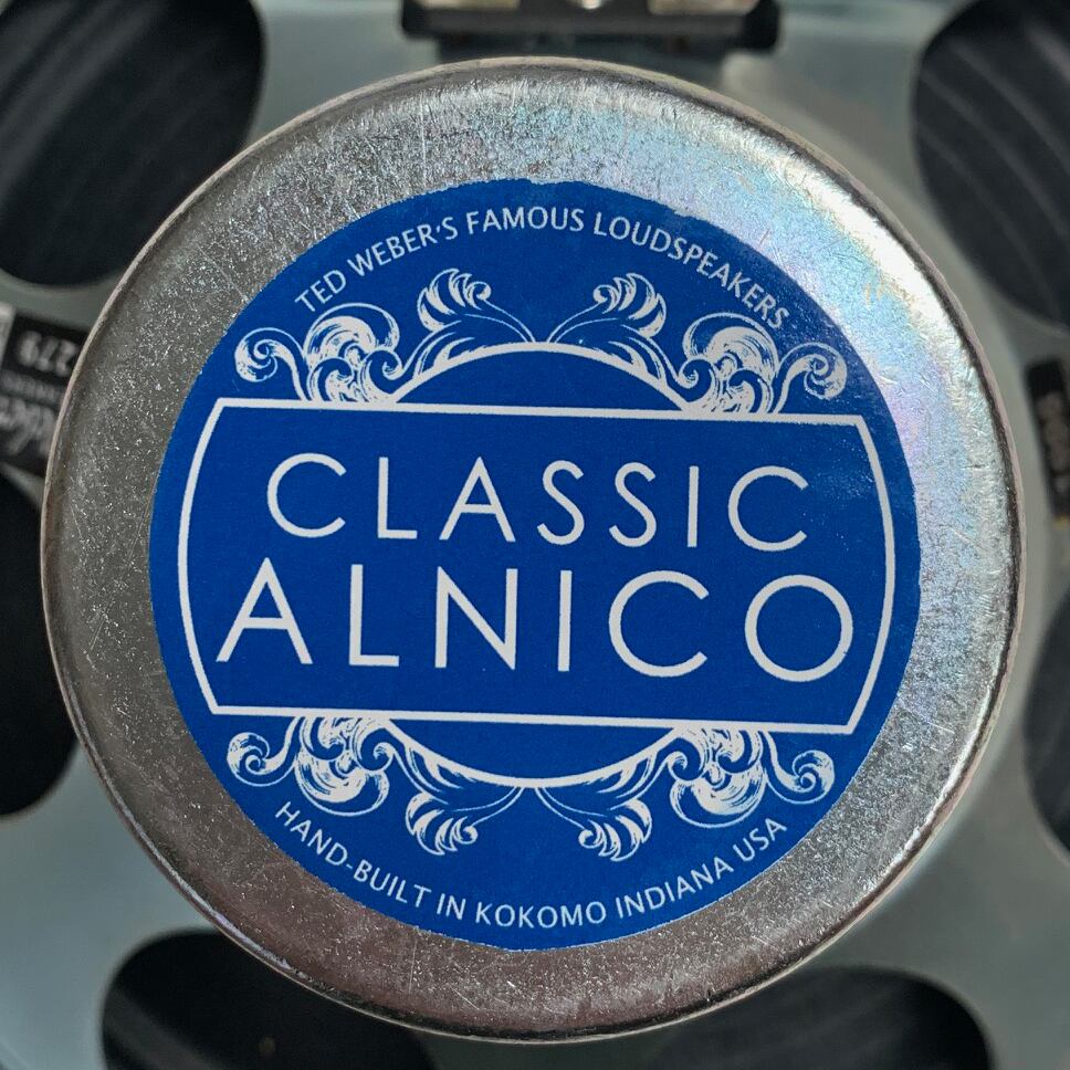 WEBER SPEAKER CLASSIC Alnico CVA8 ウェバー クラッシックアルニコスピーカー 8インチ 4Ω/8Ω 10W