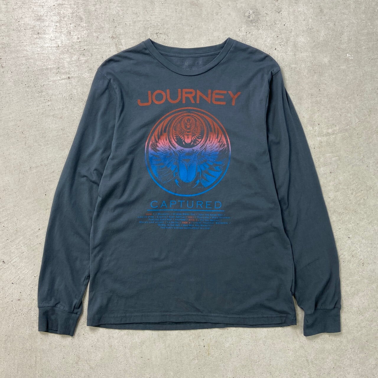 バックプリント USA 80's journey バンT XL ジャーニー 古着 JOURNEY
