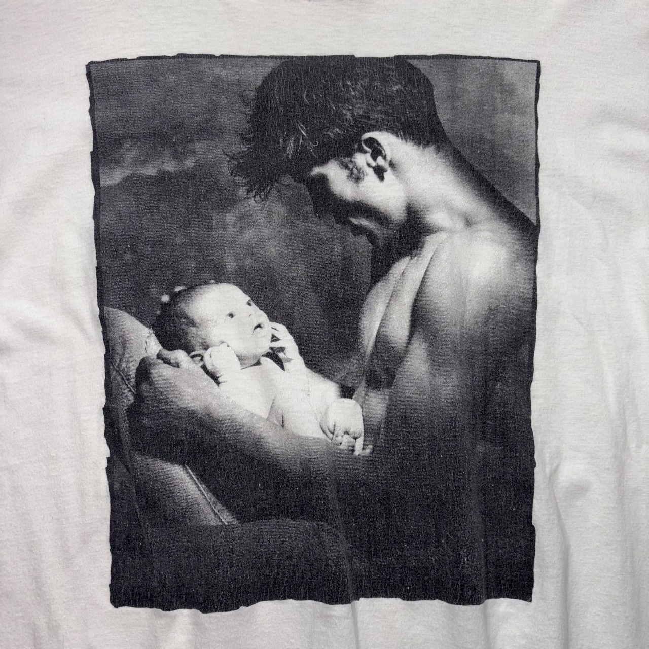 vintage 1980~90’s SPENCER ROWELL photo tee “L’Enfant”