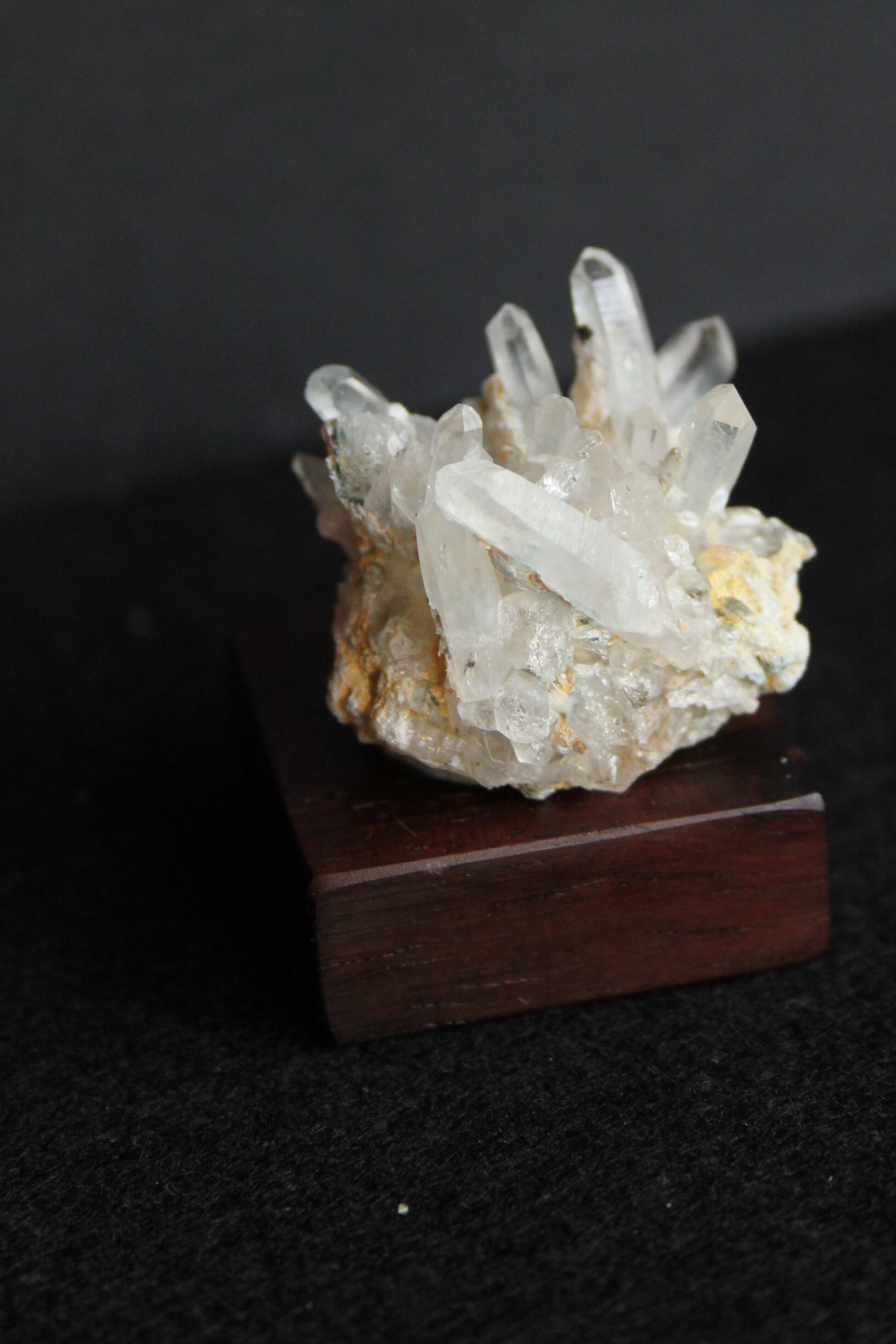 【3103】大分クリスタル ローズウッドベース小