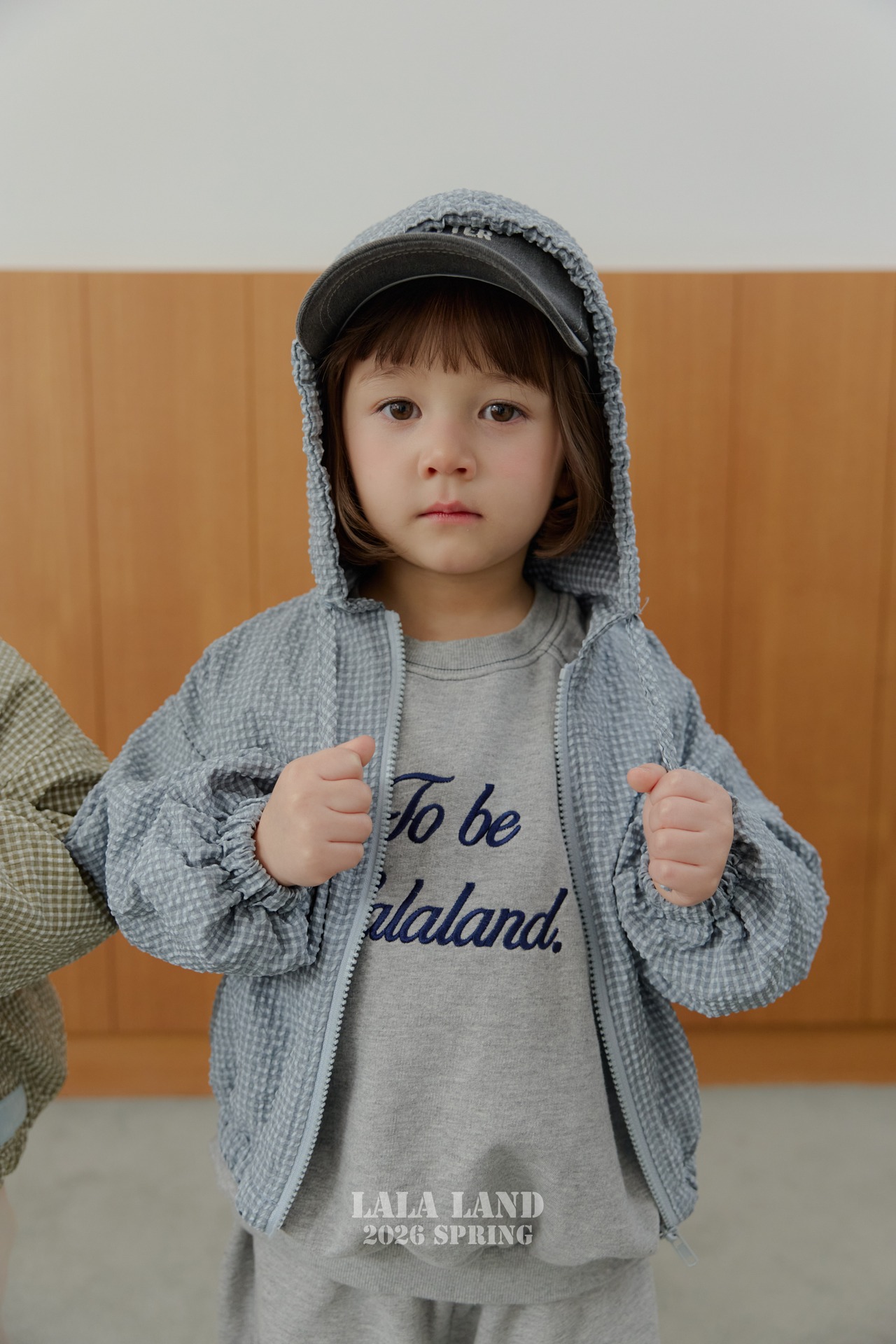 LALALAND 26/SS (Kids)Bubble check jumper