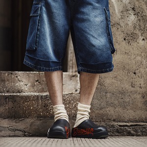 Black Waterproof Clog Sandal Shoes / ブラック ウォータープルーフ クロッグ サンダル シューズ