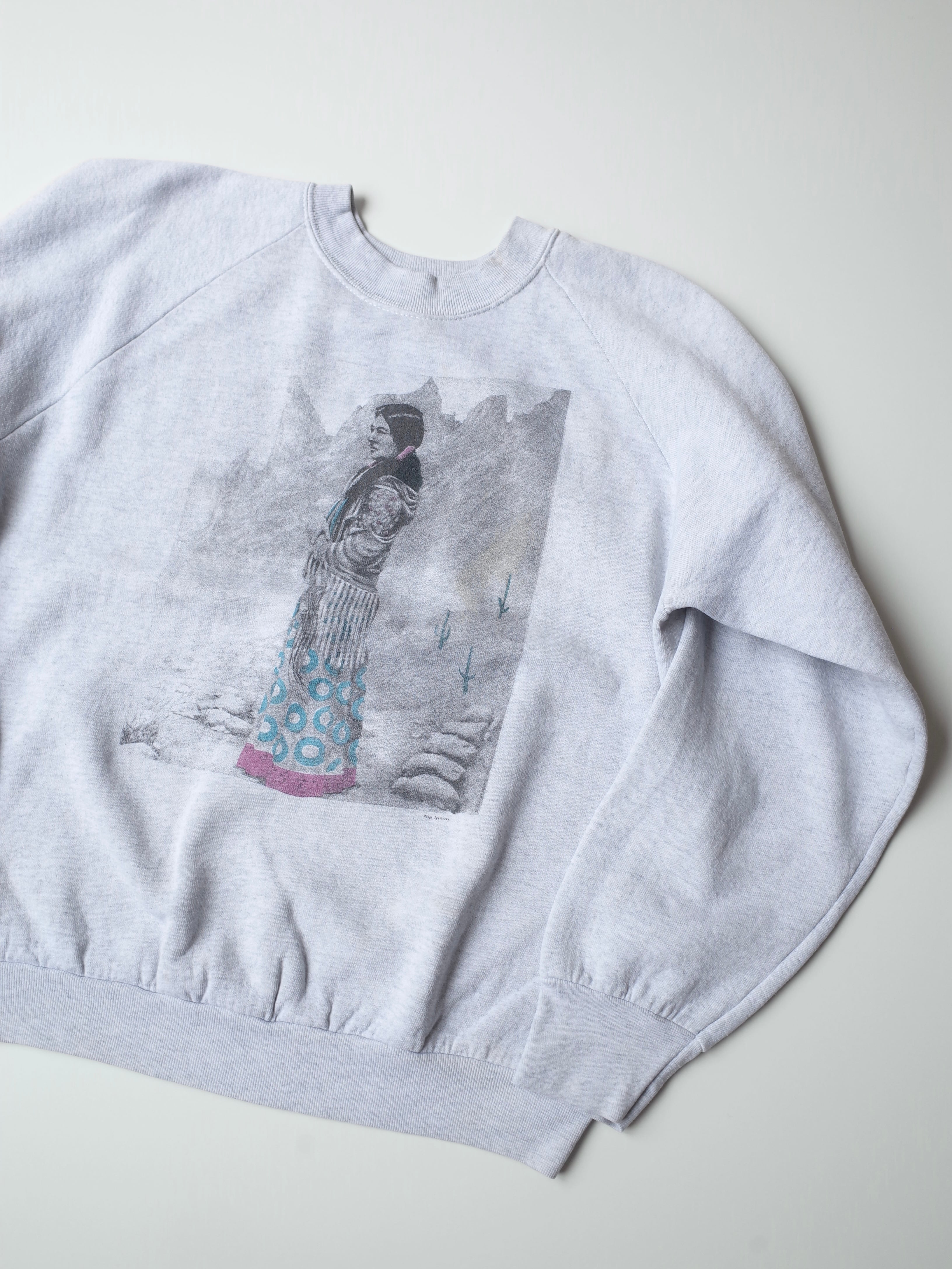 90s Indian print sweat