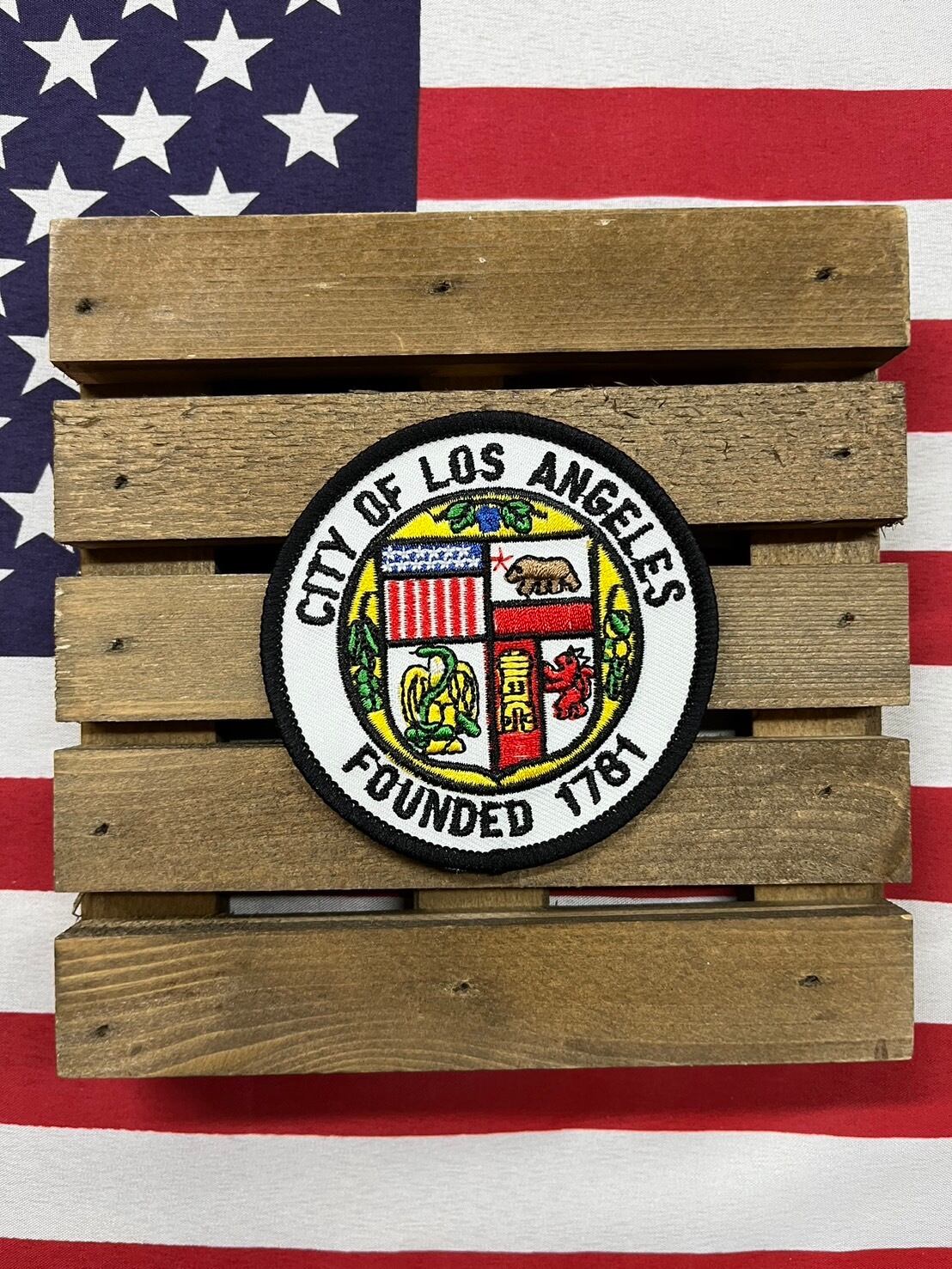 ロサンゼルス市警察 Los Angeles Police Department アイロンパッチ PM3109