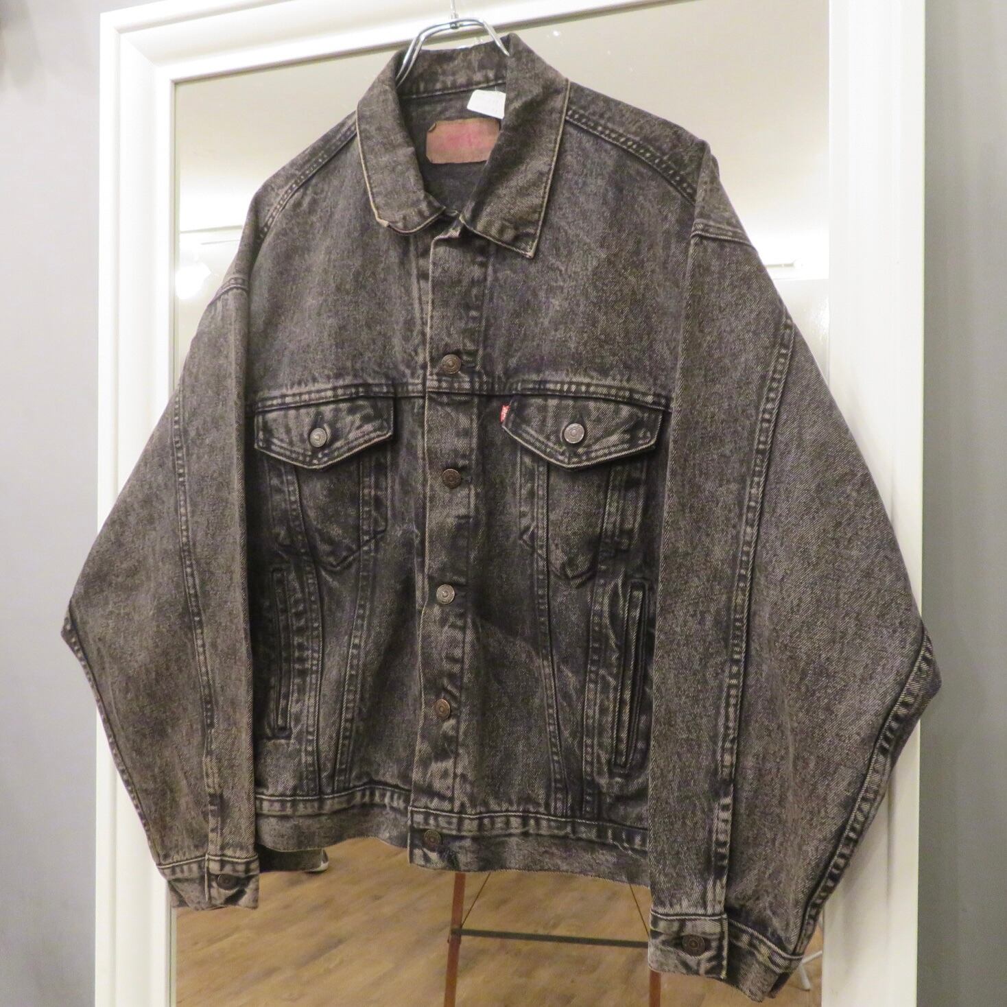 アシッドウォッシュ】80's Levi's 70507-0253 Chemical Wash Black