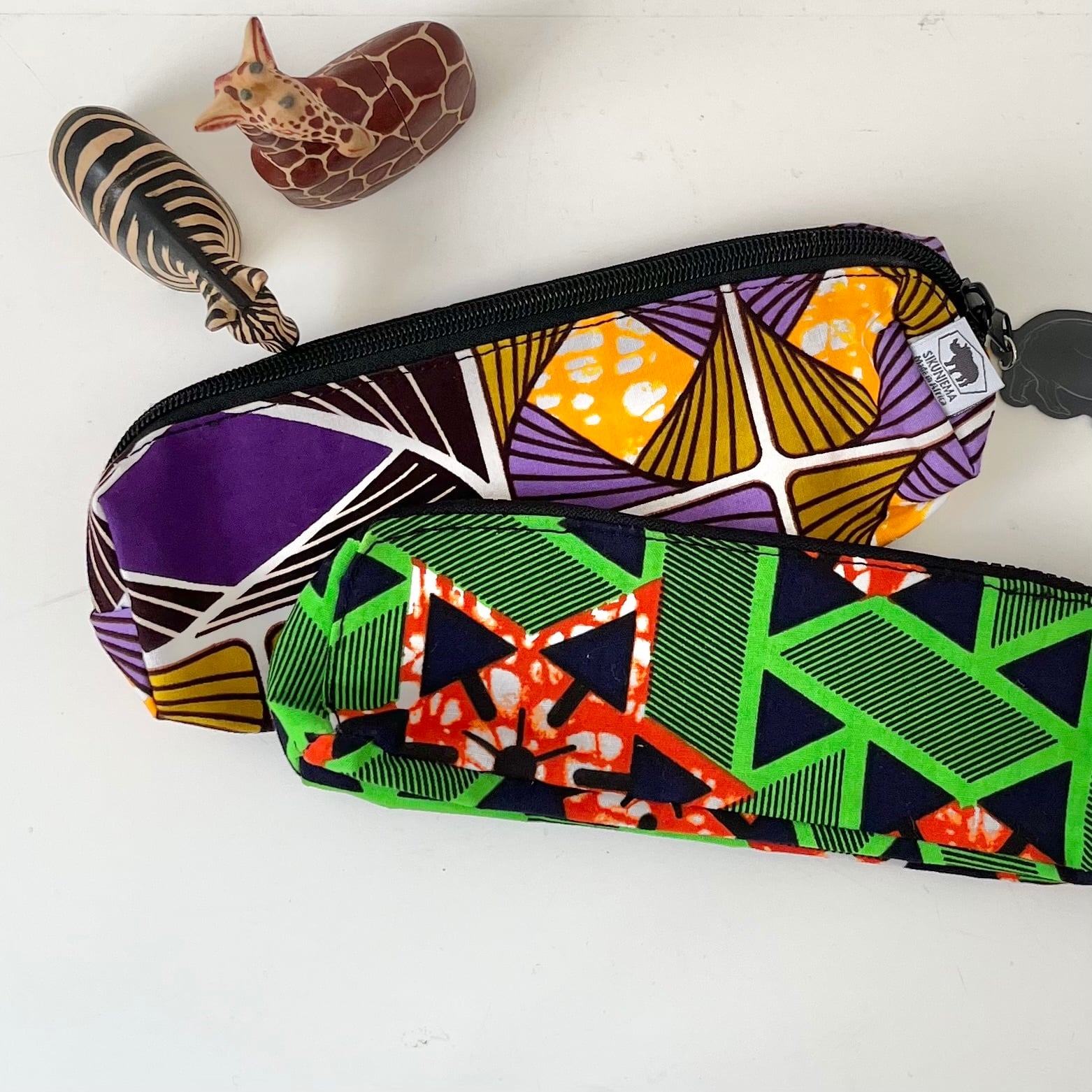 ペンケース➕手作りアニマル鉛筆