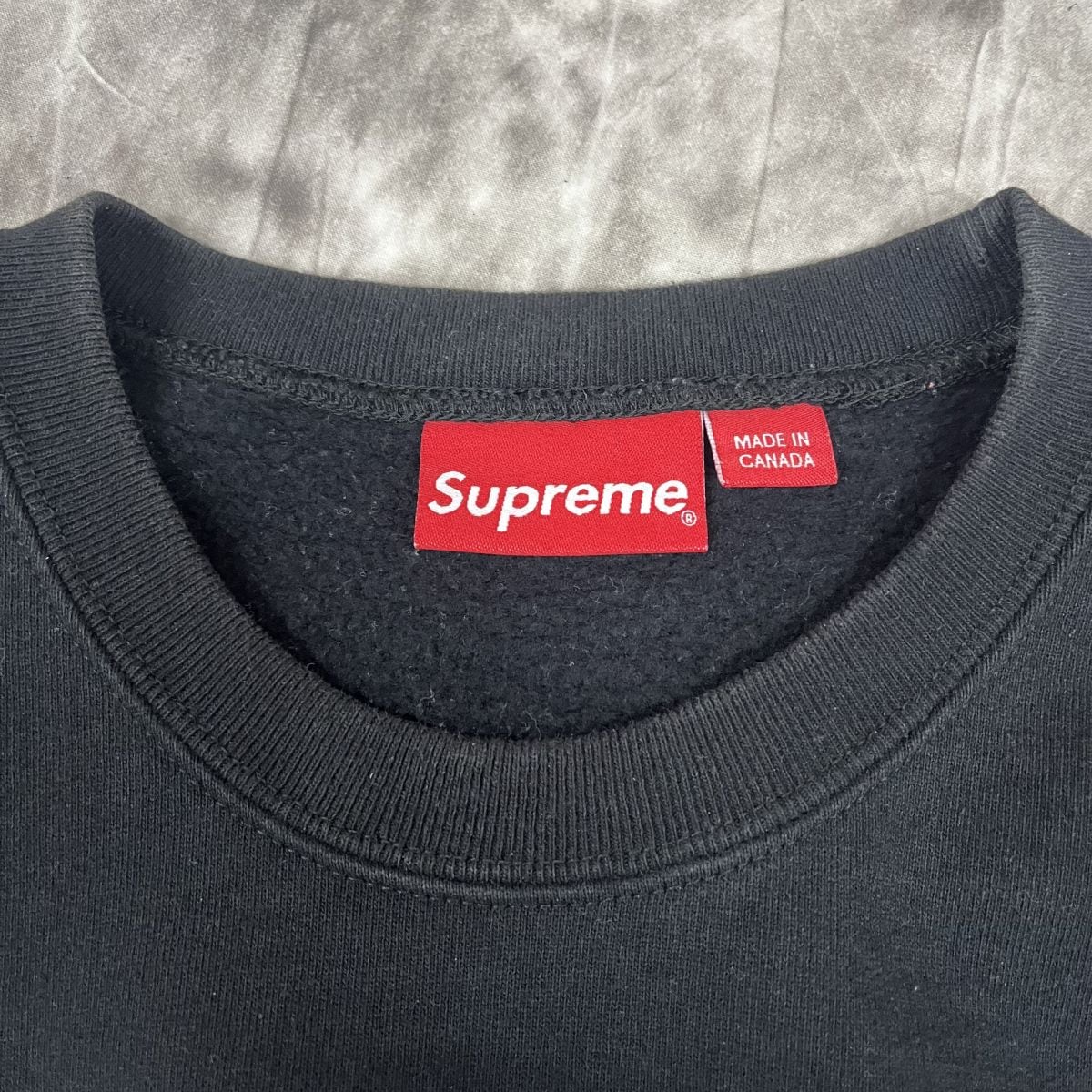 Supreme Underline  20ss グレー S トレーナー