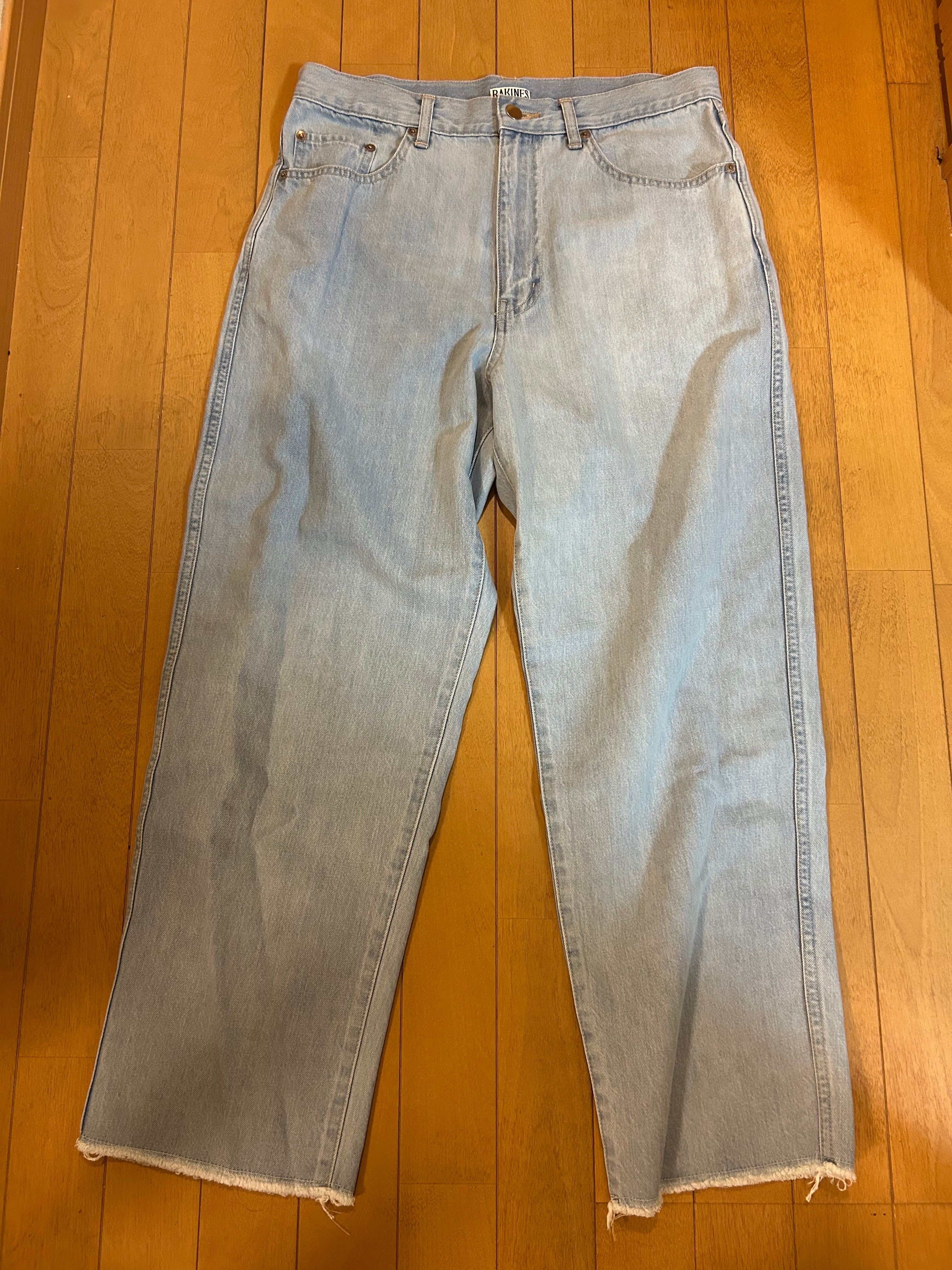 【RAKINES ラキネス】10oz Rub denim-TO col.14