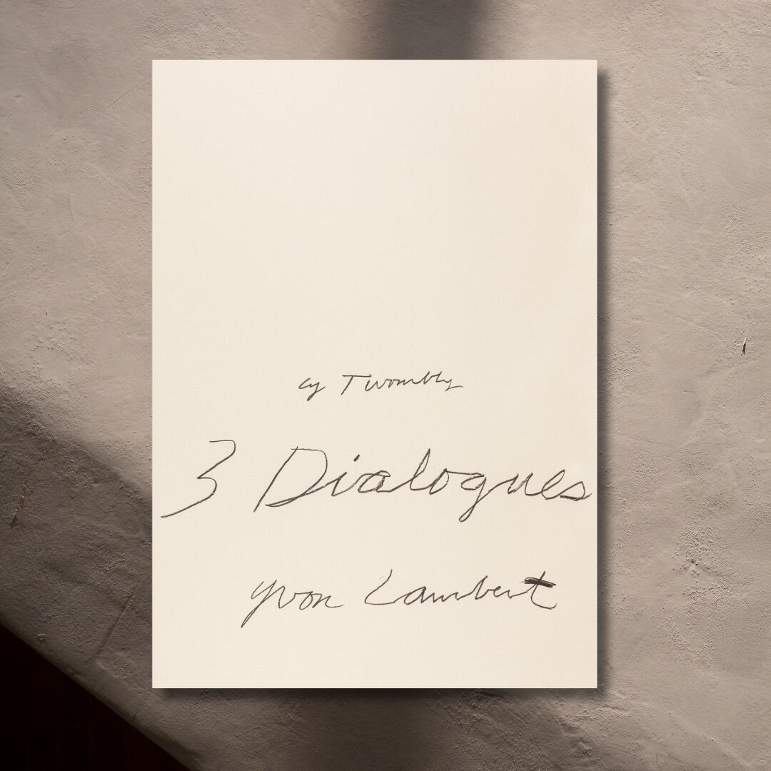 再入荷:日本未入荷 Cy Twombly1977 希少ポスター | 東京古着日和 