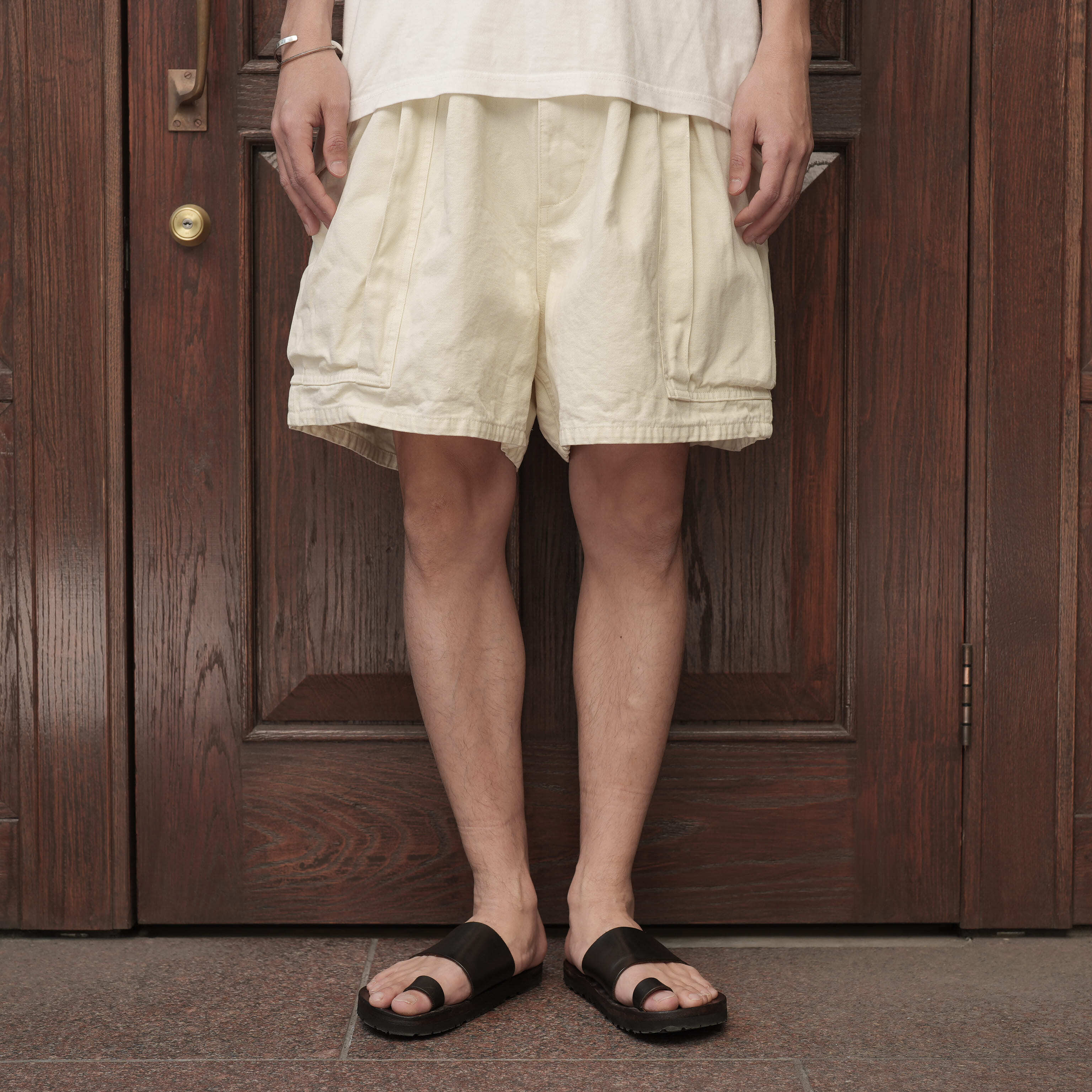 Gurank(グランク) 26SS "CH Cargo shorts" -OW-