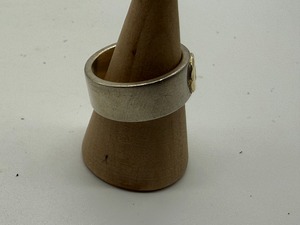美品　１５号　平打リング9.10g