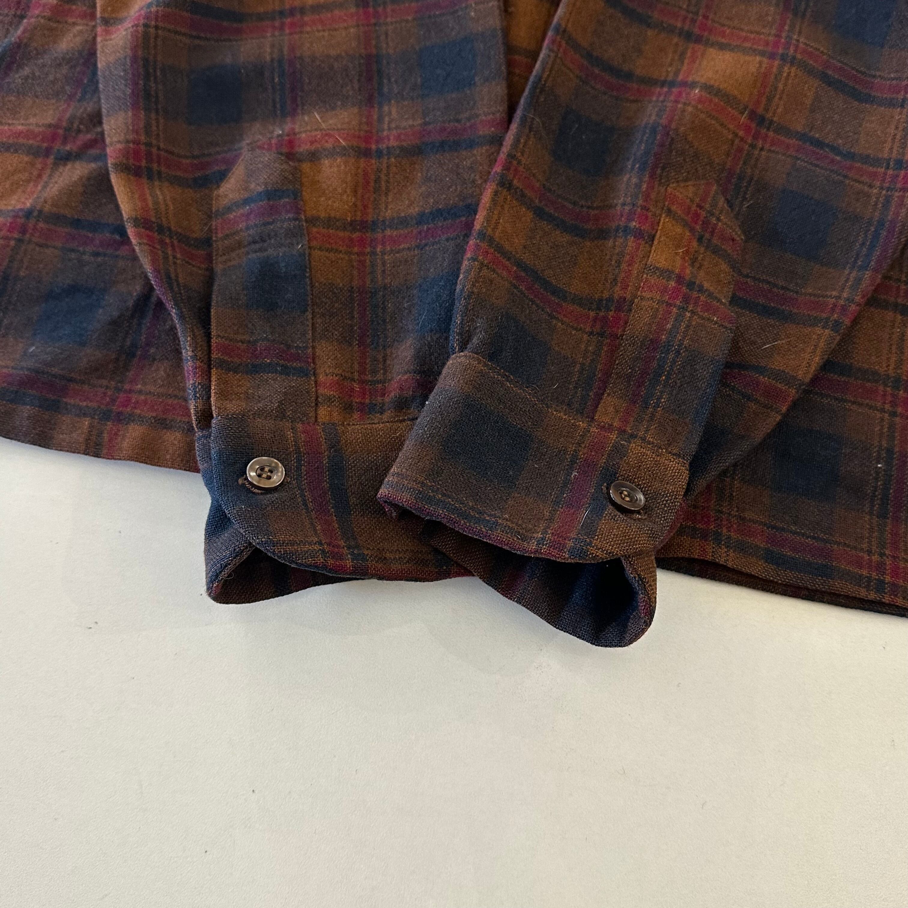 70s PENDLETON Board Shirt Brown | BerBerJin Yuhodo