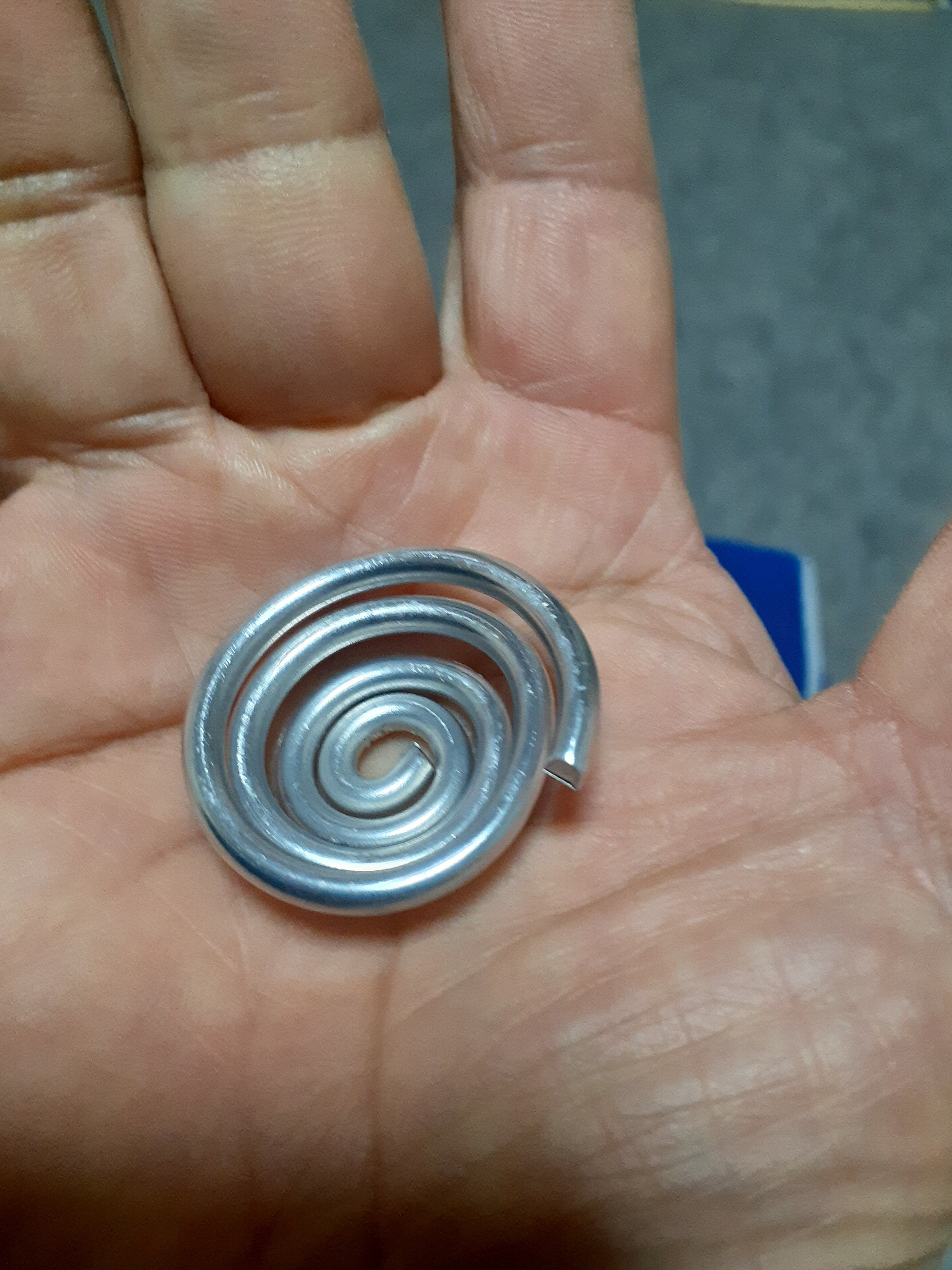 ゼロ磁場コイル2個セット フラットな銅線 アルミ線のコイルはゼロ磁場