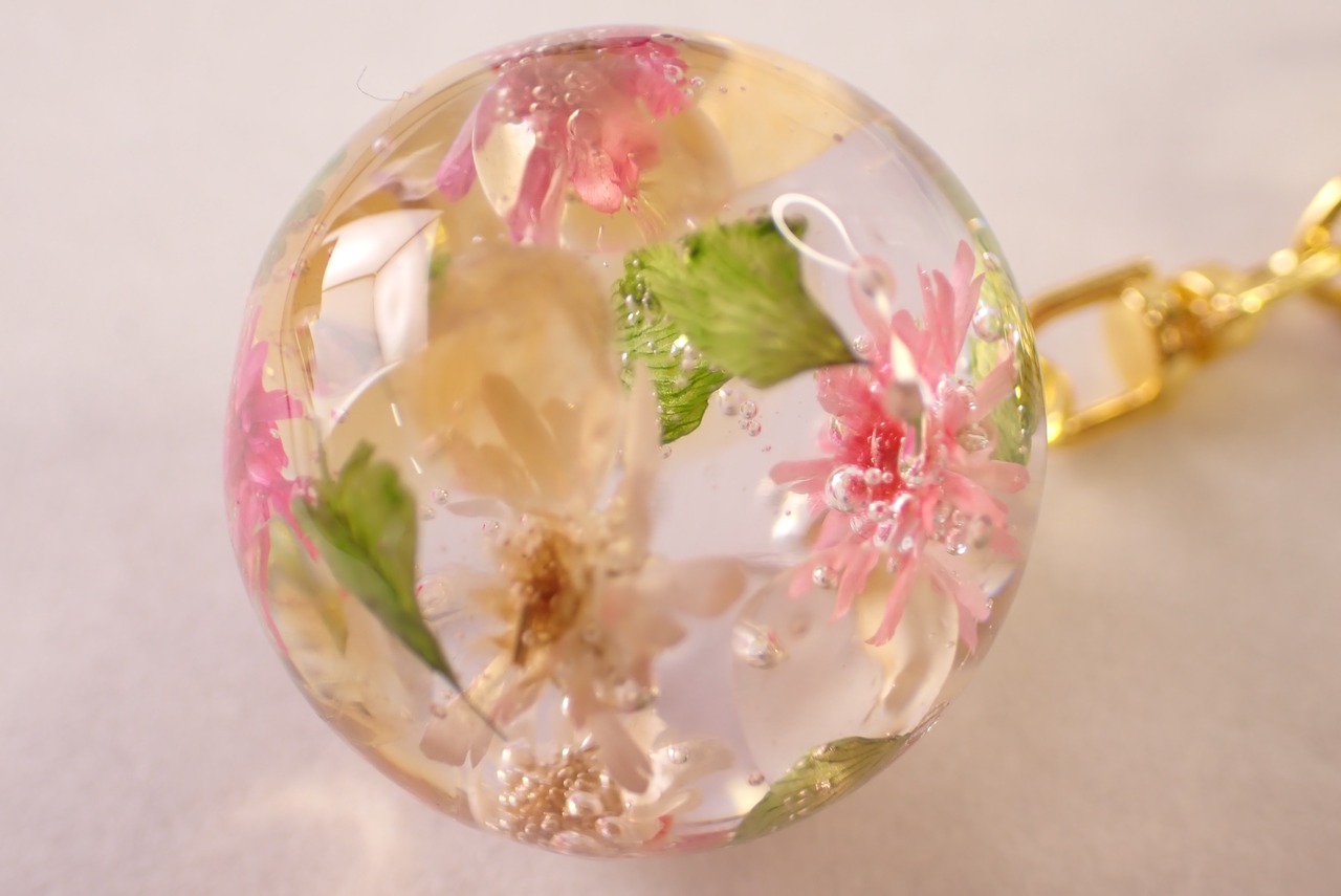 シトリンレジンチャーム　 [D11‐309]