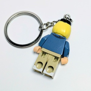 ★ブロックフィギュアキーホルダー★【 Family Guy ( ファミリー・ガイ ) 】クリス・グリフィン〚アメリカン雑貨 アメトイ〛