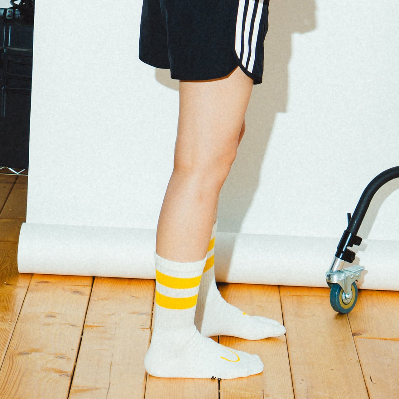 UH × NODAL】 Short Loose Socks（Yellow） | NODAL