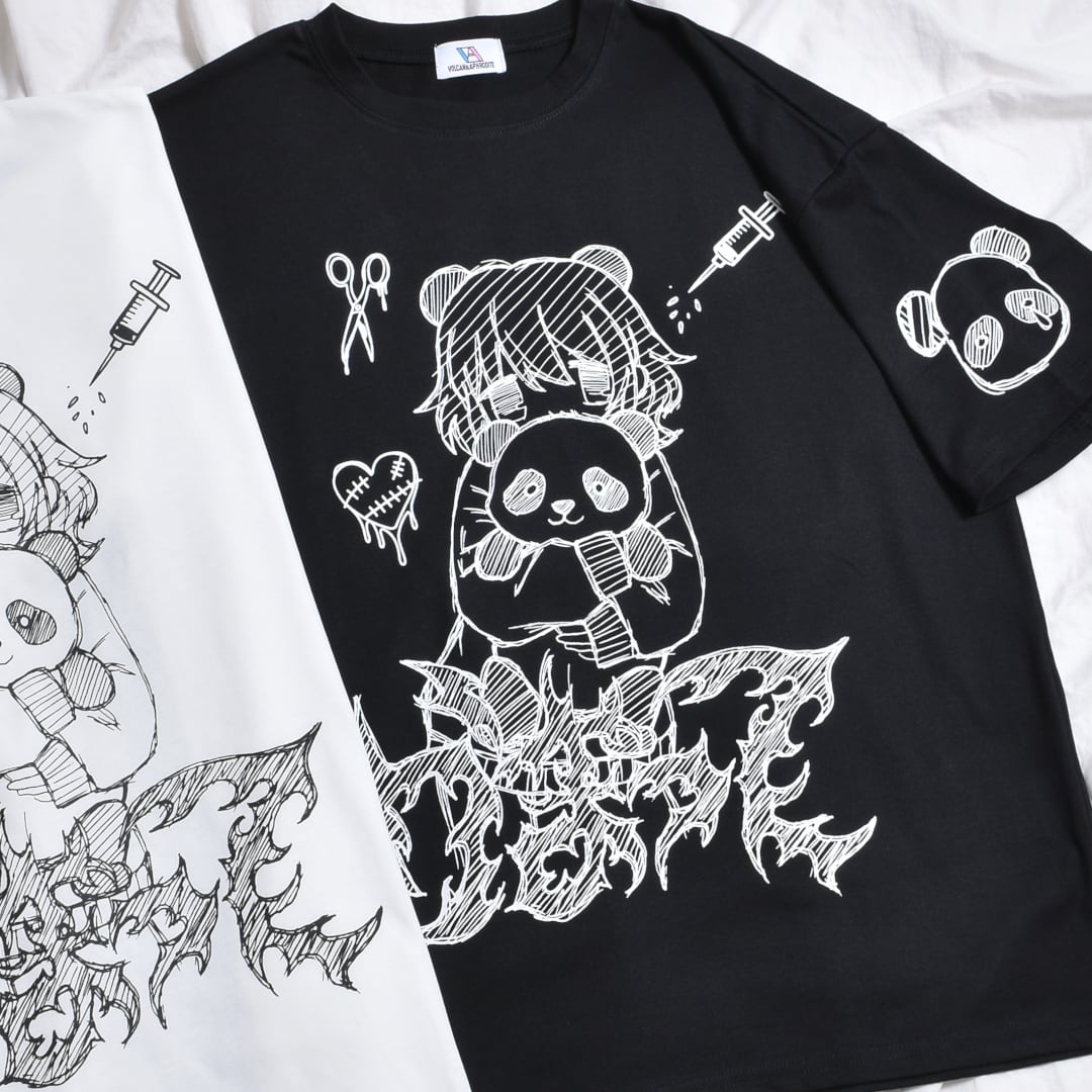7/3 完売→再入荷！】新作☆パンダガールTシャツ | VOLCAN&APHRODITE