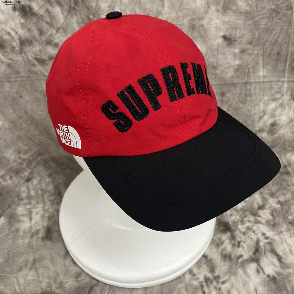 supreme 18ss north face コラボ キャップ - キャップ