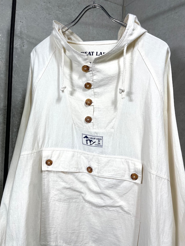 old cotton smock parka