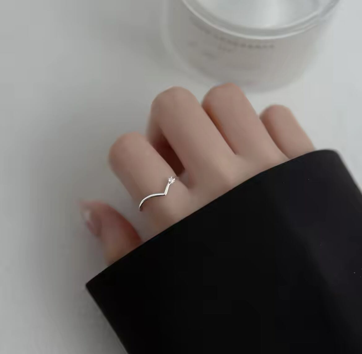 ☆SV925shapezirconiaring☆ | chabiJewelry