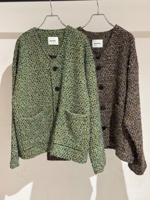 tweed knit jacket cardigan