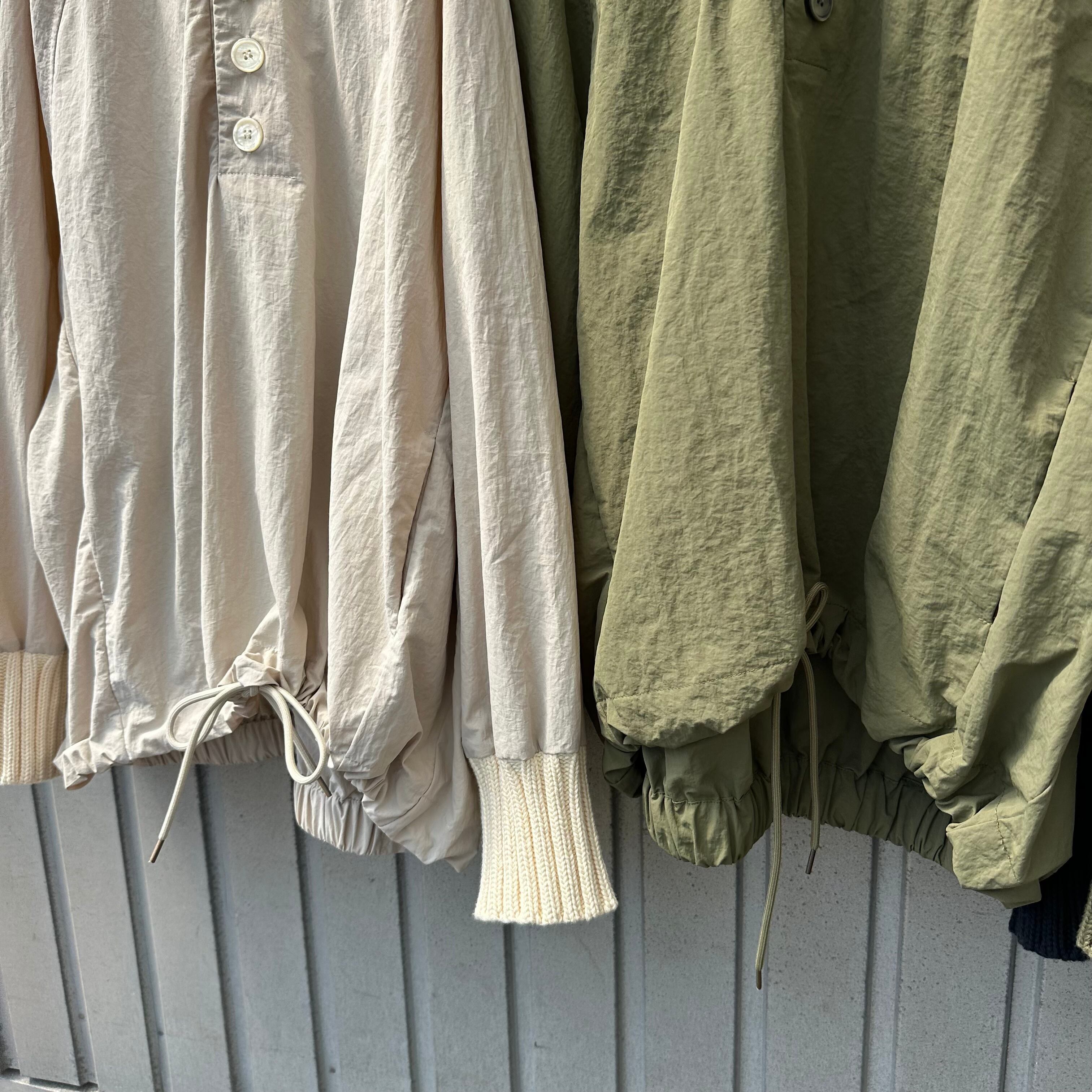 別注☆袖ざっくりリブアノラックパーカー/Mao made'25AW/992304 | WACKY