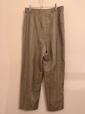 1980's MADELEINE Vintage West Germany チェックスラックスパンツ