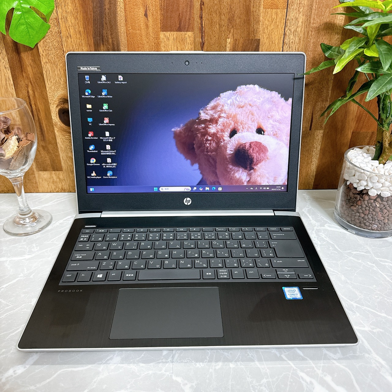 HP ProBook 430 G / Core i7-8550U / メモリ8GB / SSD256GB / ノートパソコン