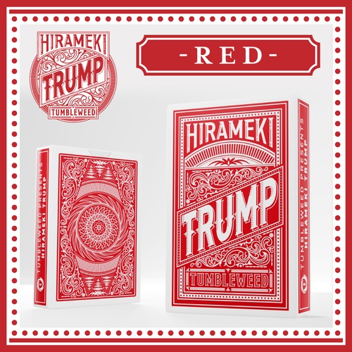 HIRAMEKI TRUMP RED　　制作：タンブルウィード