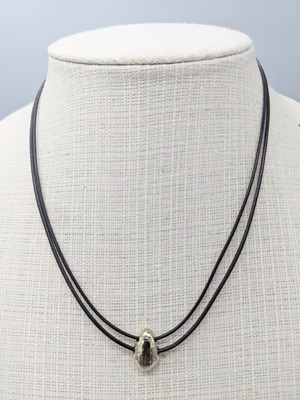 tsuyu cord ネックレス    ブラウン レザ－ [LTSC 0103/ LOATO]