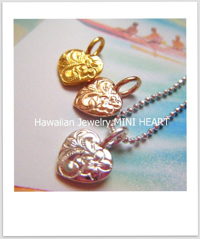 ハワイアンジュエリー"mini Heart [HJ-027] 