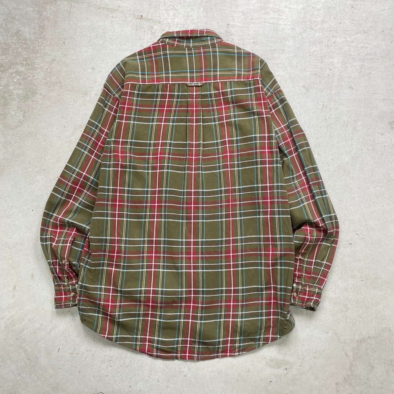 00年代 REDHEAD レッドヘッド マドラスチェックシャツ ネルシャツ