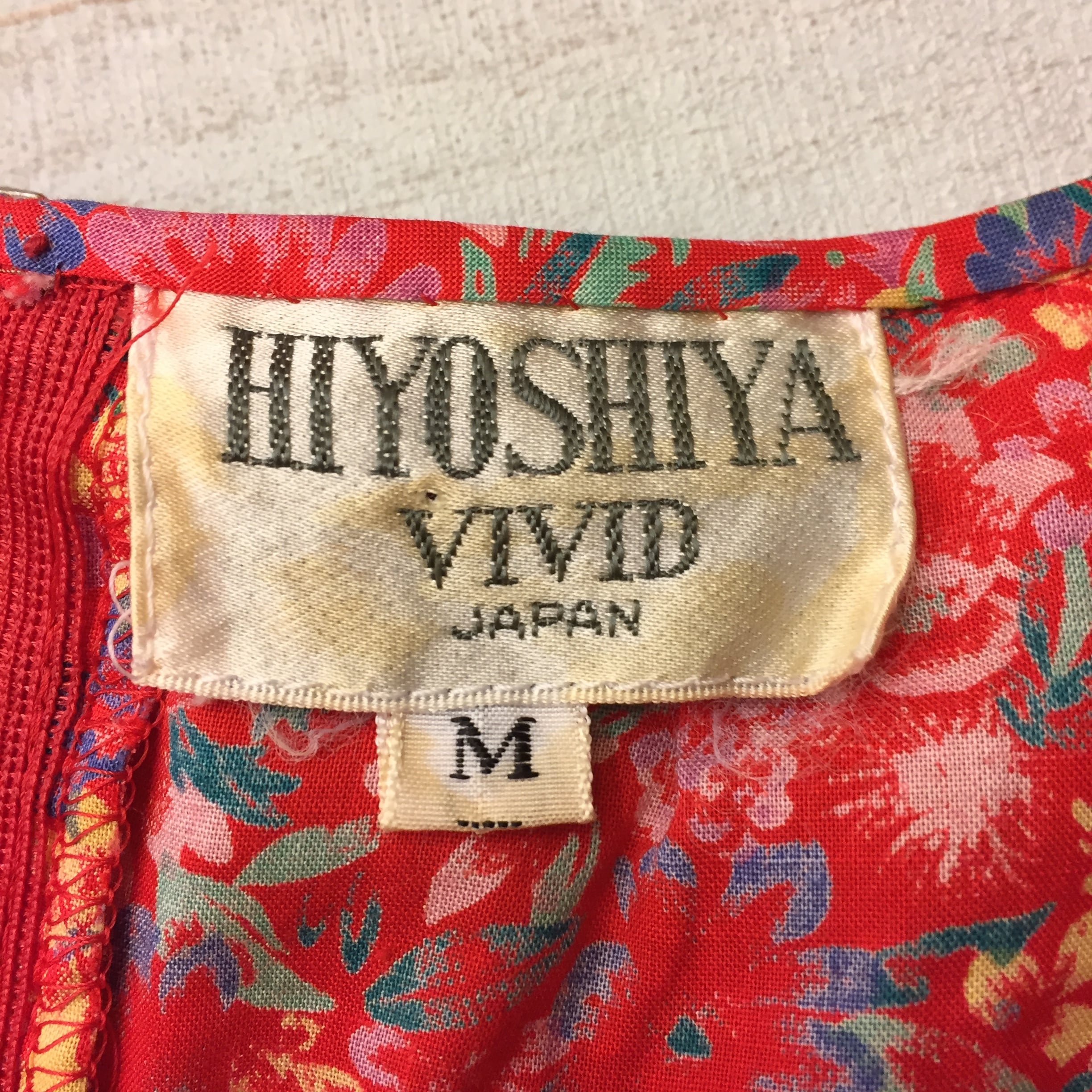 HANAE MORI Flower Red One-piece | インポート古着 GEORGE AND KEWPiE