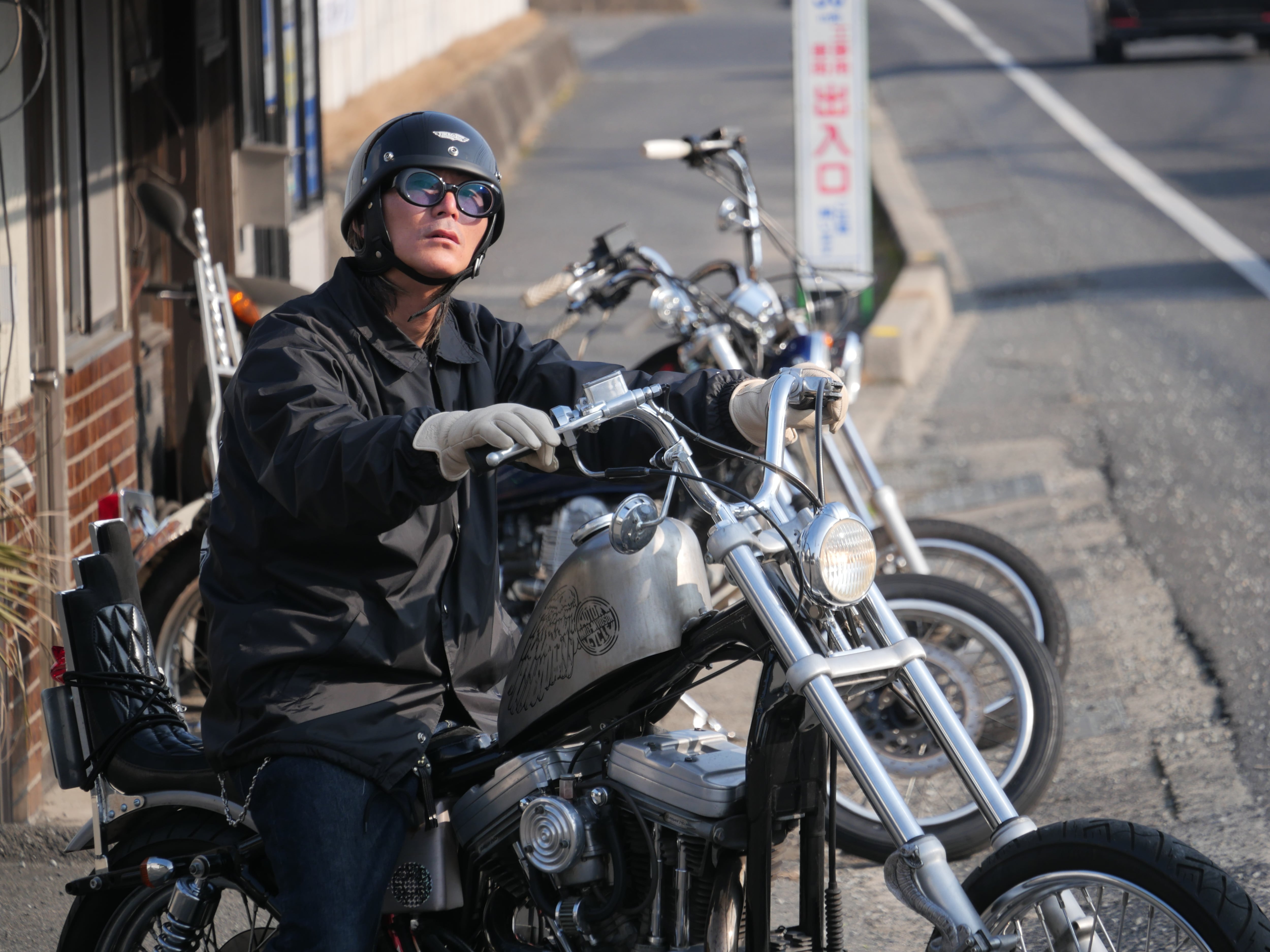 TT&CO. 【any motorcycle別注】FiberGlass Customshop SHORTY BLACK
