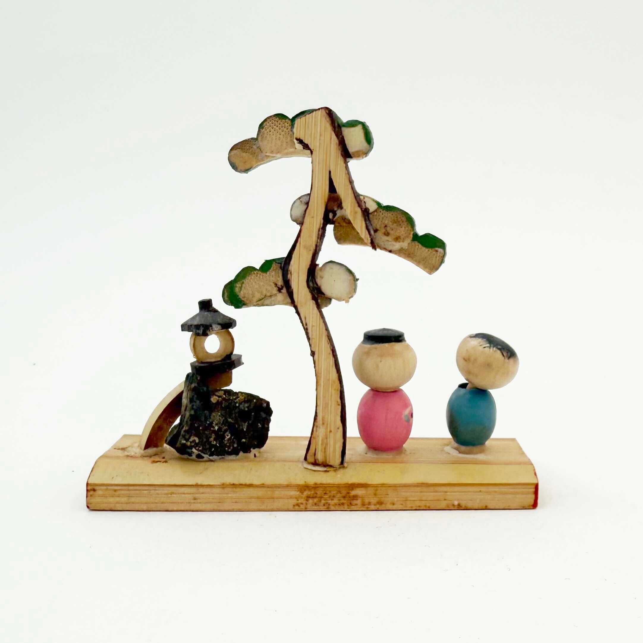 昭和30年代 ミニチュア・フィギュア (お土産定番こけし)